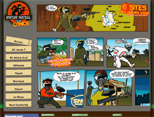 Tablet Screenshot of paintball-toulouse.fr